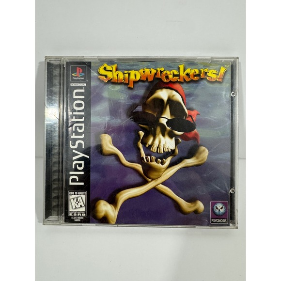 Sony Other - Sony PlayStation Shipwreckers! Video Game NTSC U/C SLUS-00558 Good Psygnosis PS1